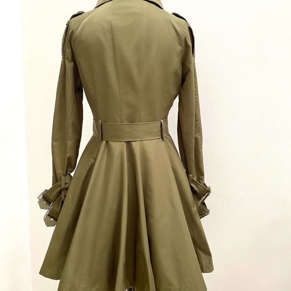 Double Breasted Princess Coat Trench Coat - Picture 3 of 5